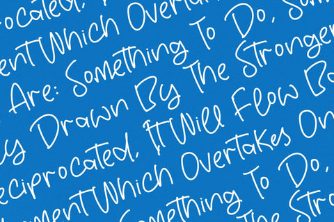 Stickers History - Monoline Handwritten Font Font Letterena Studios 