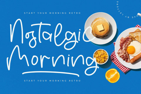 Stickers History - Monoline Handwritten Font Font Letterena Studios 