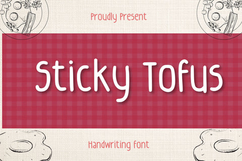 Sticky Tofus Font Aisyah 