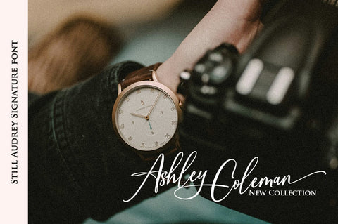 Still Audrey Font Studio Natural Ink 