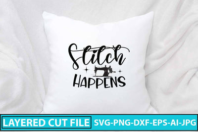 Stitch Happens SVG Design SVG Syaman 
