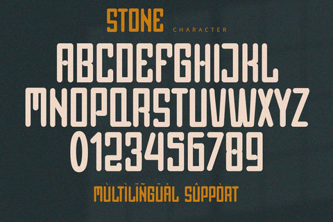 Stone - Condensed Font Font Alpaprana Studio 