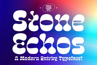 Stone Echoes Font Four Lines Std. 