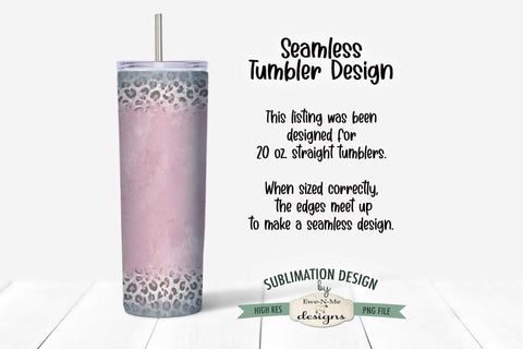 Stop and Smell the Flowers Gnome 20oz Seamless Tumbler Wrap Sublimation Ewe-N-Me Designs 