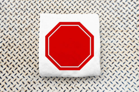 Stop Sign Octagon Applique Embroidery Embroidery/Applique DESIGNS Risa Rocks It 