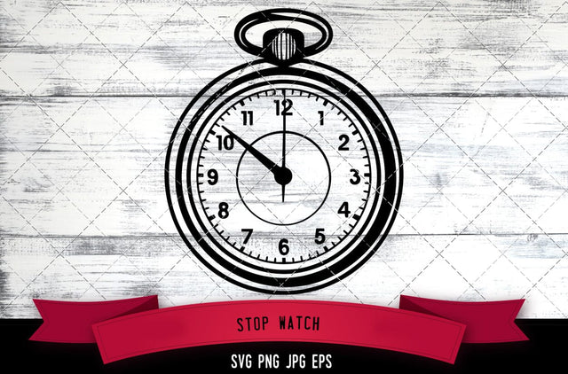 Stop Watch SVG, Timer SVG SVG Loveleen Kaur 