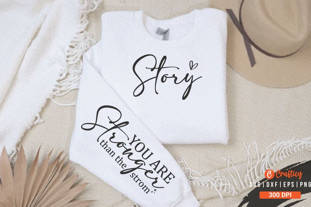 Story Sleeve SVG Design SVG Designangry 