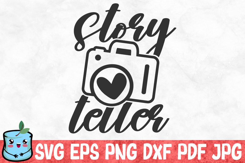 Story Teller SVG MintyMarshmallows 