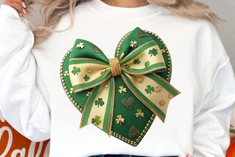 st.patricks day coquette bow png SVG Angelina750 