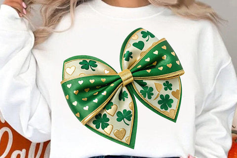 st.patricks day coquette bow png SVG Angelina750 