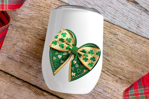 st.patricks day coquette bow png SVG Angelina750 