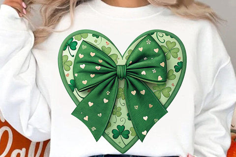 st.patricks day coquette bow png SVG Angelina750 