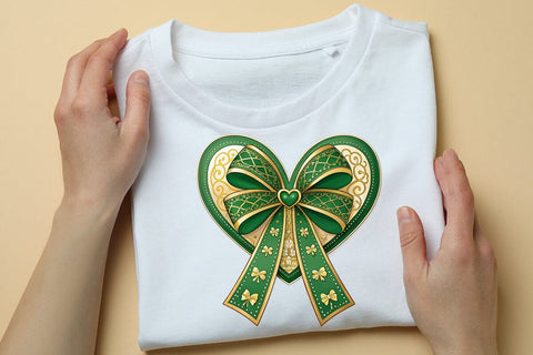 st.patricks day coquette bow png SVG Angelina750 