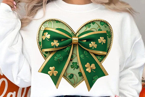 st.patricks day coquette bow png SVG Angelina750 