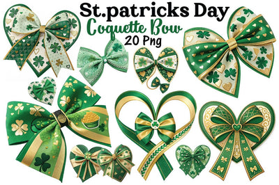 st.patricks day coquette bow png SVG Angelina750 