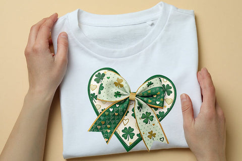 st.patricks day coquette bow png SVG Angelina750 