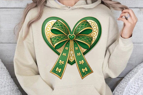 st.patricks day coquette bow png SVG Angelina750 