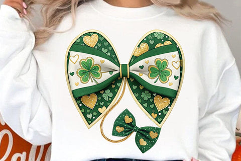 st.patricks day coquette bow png SVG Angelina750 