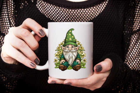 St.Patrick's Day Gnome Clipart Bundle Sublimation Designangry 