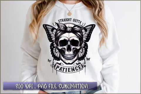 Straight outta patience Sublimation Sublimation Shetara Begum 