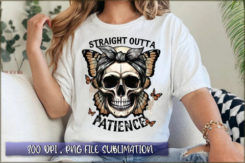Straight outta patience Sublimation Sublimation Shetara Begum 