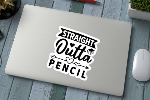 Straight Outta Pencil SVG Angelina750 