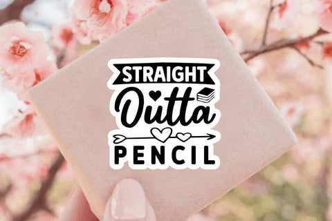 Straight Outta Pencil SVG Angelina750 