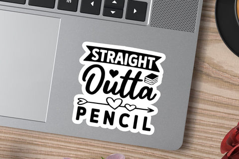 Straight Outta Pencil SVG Angelina750 