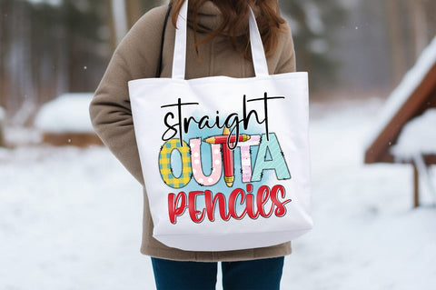 Straight outta pencils PNG Design Sublimation Designangry 