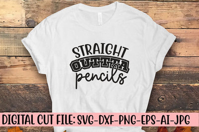 Straight Outtta Pencils SVG Syaman 