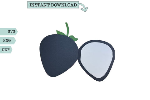 Strawberry Card SVG Sharia Morton Designs 