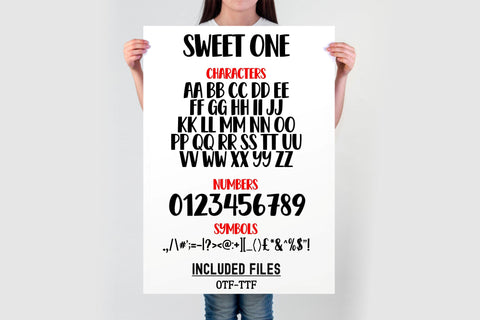 Strawberry Font Bundle | Cute Playful Berry Font Duo Font TonisArtStudio 