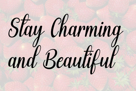 Strawberry Handwriting - Natural Handwritten Font Font Masyafi Studio 