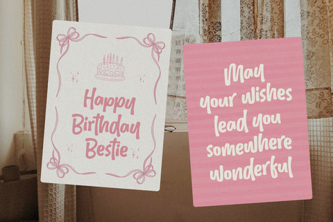 Strawberry Milkshake Font Subectype Studio 