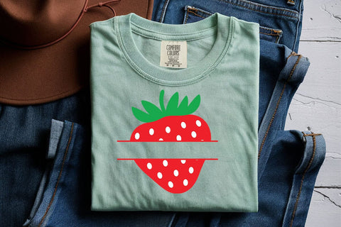 Strawberry Svg, Strawberry Clipart, Strawberry Cutting File, Fruit Svg, Cutting Files, Silhouette Files, Cricut SVG DesignDestine 