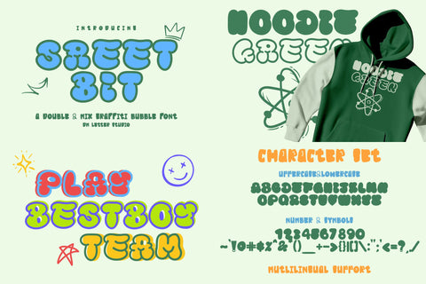 Street Art Font Bundle: Bold Tag and Brush Styles Font Dm Letter Studio 