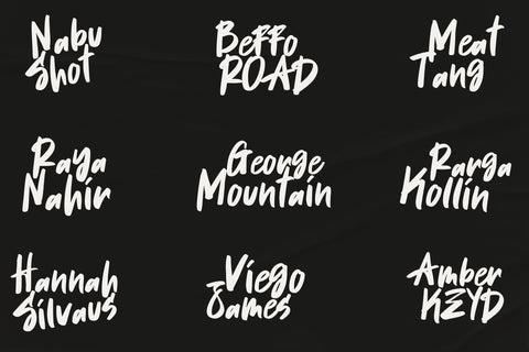 Street Dash Font Dm Letter Studio 