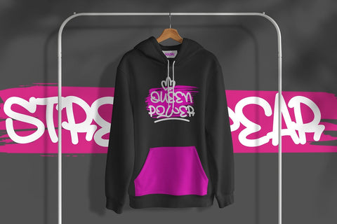 Street Rats - Natural Monoline Graffiti Typeface Font Mozzatype 