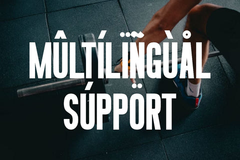 Strength - Sporty Sans Serif Font Font Masyafi Studio 