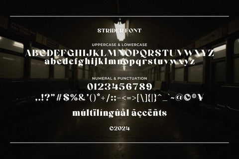 Strider Font studioalmeera 