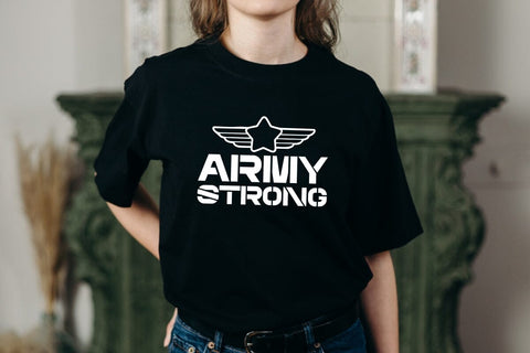 Strike Stencil - Army Sans Serif Font (Tanpa Texture) Font Masyafi Studio 