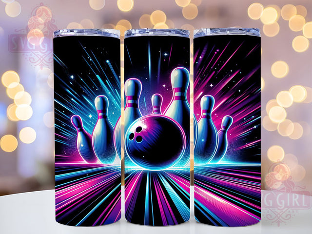 Strike Zone Bowling Team Tumbler, Strike Design Tumbler, Bowling League Present, Bowler Gift Wrap, Bowling Alley Design, Sports Bowling Gift, Bowling Pin Pattern Sublimation SvggirlplusArt 