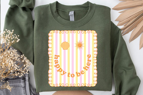 Striped Summer SVG Bundle, Beach SVG Bundle SVG SVG Studio 