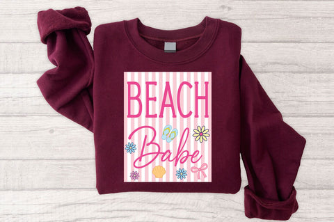 Striped Summer SVG Bundle, Beach SVG Bundle SVG SVG Studio 