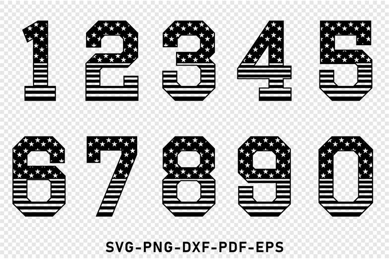 Striped Varsity Font SVG Designs, Jersey Fonts SVG, Star Varsity Split ...