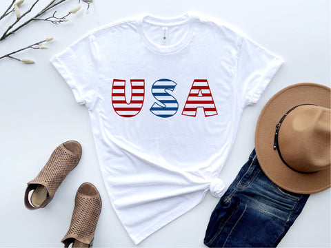 Stripes Font SVG Sassy Vector Girl 