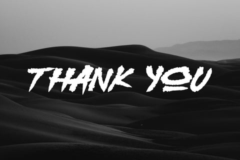 Strogers - a Rough Brush font Font Mozzatype 