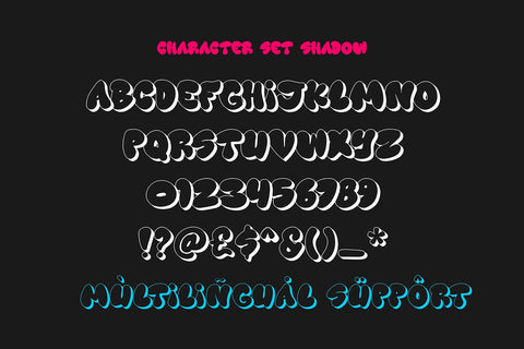 Strokid Layered | Bubble Graffiti Font Font Mozzatype 