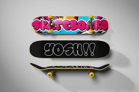 Strokid Layered | Bubble Graffiti Font Font Mozzatype 