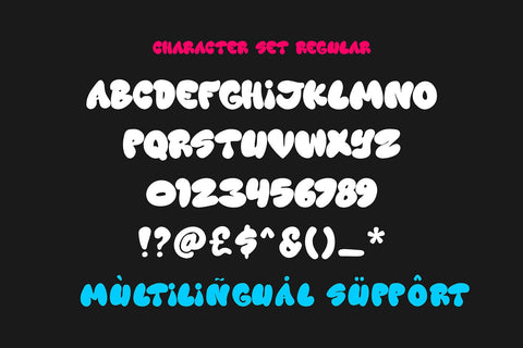 Strokid Layered | Bubble Graffiti Font Font Mozzatype 